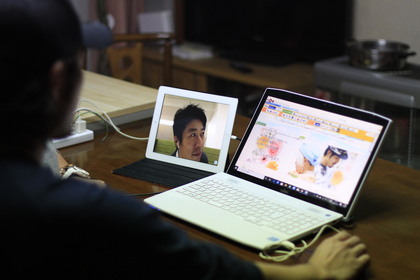 この様に、ホームページが出来上がりました